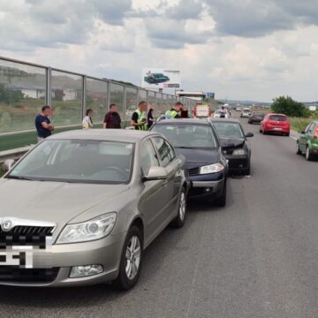 Accident în lanț pe centura Apahida, cu patru mașini. Nerespectarea distanței face victime – FOTO