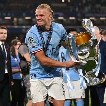 Erling Haaland, extrem de emoționat după câștigarea Ligii Campionilor cu Manchester City!