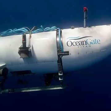 Hamish-Harding-la-bordul-submarinului-disparut-atlantic-titanic.jpg Rămășițe ale submersibilului „Titan”, DESCOPERITE în apropierea epavei Titanicului. Prima ipoteză în acest caz: „O implozie instantanee”