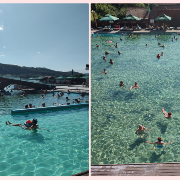 ”Marea” de la Praid, ștrandul unic în România, care atrage ca un magnet turiștii sătui de fițele de pe Litoral – Galerie FOTO