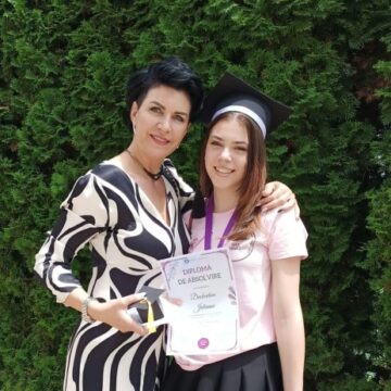 Julianne Duckadam a susținut admitere la liceul Helmut Duckadam
