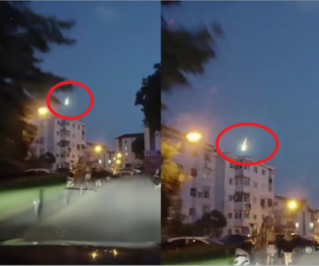 meteorit.png Un meteorit ar fi căzut în noaptea aceasta în România. Autoritățile au crezut că este un avion
