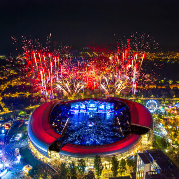 Au fost 110.000 de fani în a treia zi de Untold 2023. VIDEO din dronă și fotografii de la concertele importante