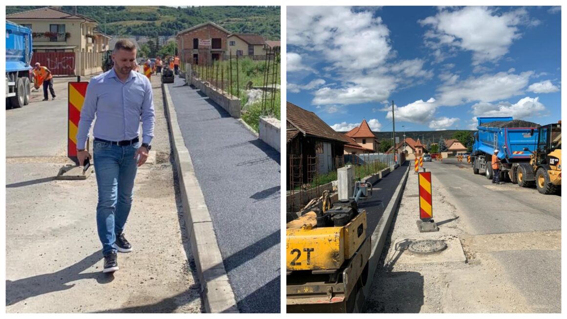 Cum avansează lucrările din Florești, zona Terra! Strada Dumitru Tăuțan urmează să fie asfaltată – FOTO
