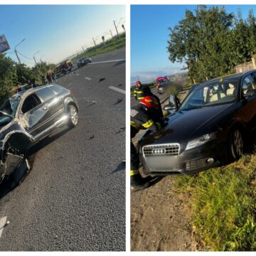 506db1274edec2ebca1d7c57568c28e2.jpg Accidentul de la Jucu a fost filmat dintr-o altă mașină! Autorul a condus ca un inconștient tot drumul – VIDEO