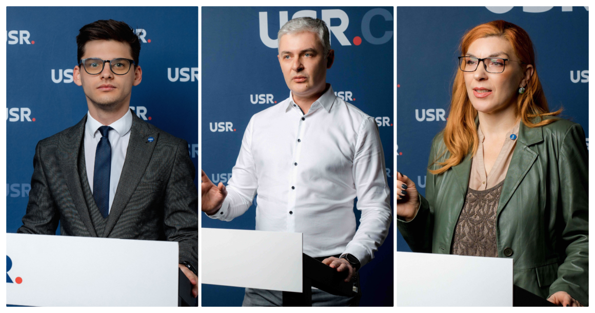 cacee806e8b436528ed3ebf36de46fe7.png Trei USR -iști necunoscuți pentru publicul larg se bat pentru a fi candidați la președinția Consiliului Județean Cluj