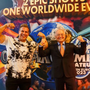 Emil Boc și-a încordat mușchii cu Jay Cutler, Mr. Olympia și vedetă mondială – FOTO