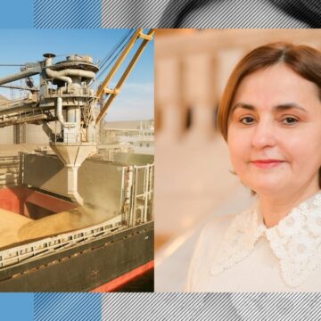 România, rută vitală pentru cerealele ucrainene. Situația din Marea Neagră ar fi destul de „albastră”, potrivit ministrului de Externe, Odobescu