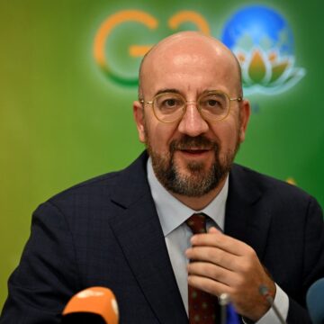 profimedia-0803696734.jpg Preşedintele Consiliului European, Charles Michel, atac direct la Serghei Lavrov în deschiderea summitului G20