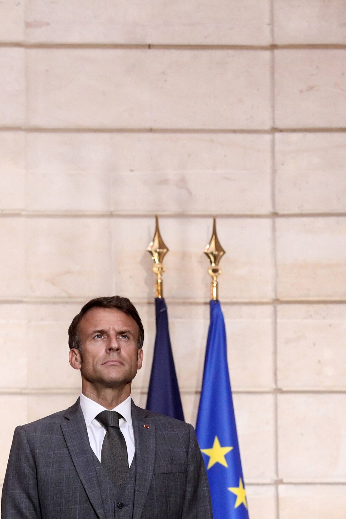 profimedia-0813244158.jpg Macron condamnă atacurile ”mișcării teroriste Hamas”, dar insistă că operațiunile antiteroriste nu trebuie să înlocuiască eforturile de pace