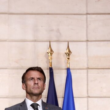 Macron condamnă atacurile ”mișcării teroriste Hamas”, dar insistă că operațiunile antiteroriste nu trebuie să înlocuiască eforturile de pace