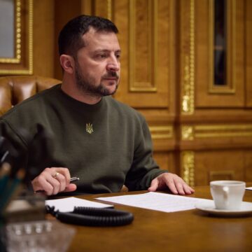 Volodimir Zelenski face o vizită surpriză la Bruxelles