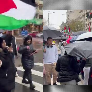 miting-palestina-buc.jpeg Imnul Hamas ”From the river to the sea, Palestina will be free”, scandat în premieră în Piața Universității