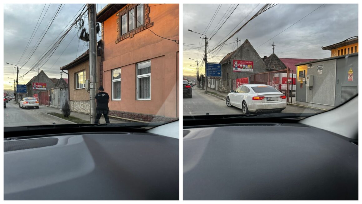 f298650f4272b3253020ce9a9fd86ee8.jpg Zero rușine că se află la Cluj! Cum a fost surprins un șofer din Alba pe un drum din Cluj – FOTO