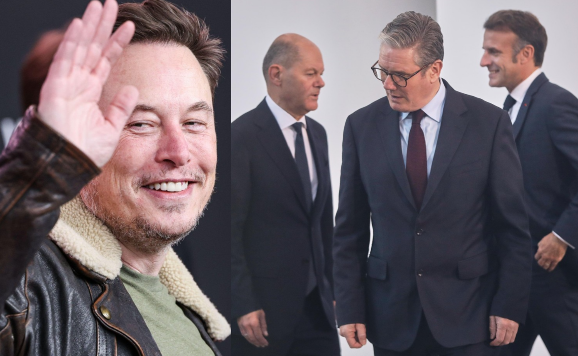 elon-musk-europeni-ue-europa-anglia-starmer-scholz-macron.png Deși Elon Musk intră în conflict cu Macron, Scholz și Starmer, Comisia Europeană susține că „nimic nu-i interzice să își arate sprijinul pentru AfD”