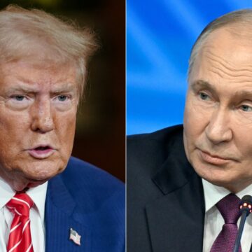 profimedia-0931653233.jpg Donald Trump anunță că pregătește o întâlnire cu Vladimir Putin