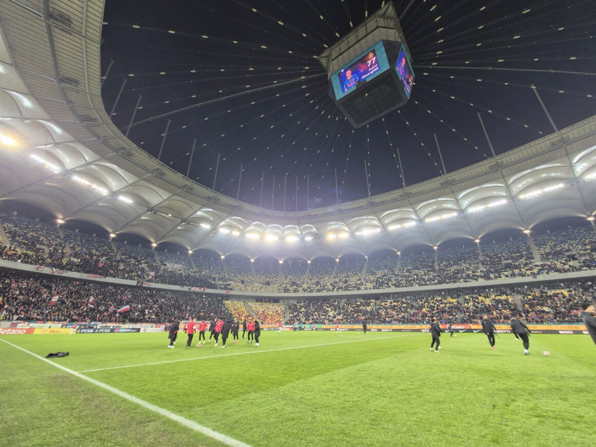 Cum arată gazonul de pe Arena Națională la derby-ul FCSB