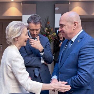 Ilie Bolojan, discuții cu Ursula von der Leyen despre apărare și PNRR: „Am reafirmat sprijinul nostru pentru inițiativele recente ale CE”