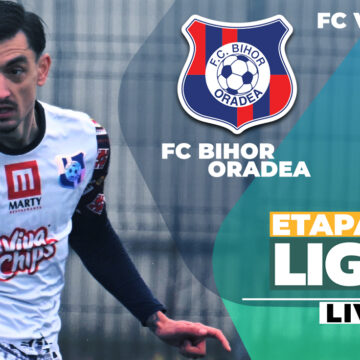 FC Bihor – FC Voluntari se joacă la Oradea în etapa 20 a Ligii 2