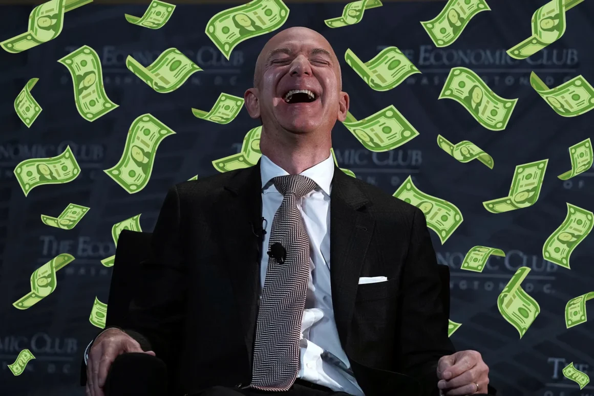 Cât câștigă Jeff Bezos într-o secundă