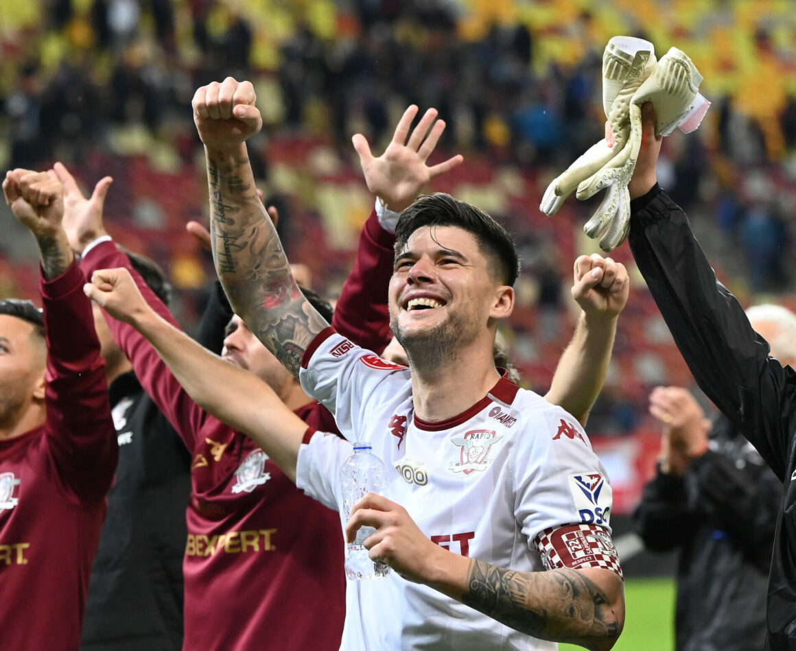 Cristian Săpunaru se retrage de la Rapid. Anunțul a fost făcut de Victor Angelescu: „E ultimul lui sezon”