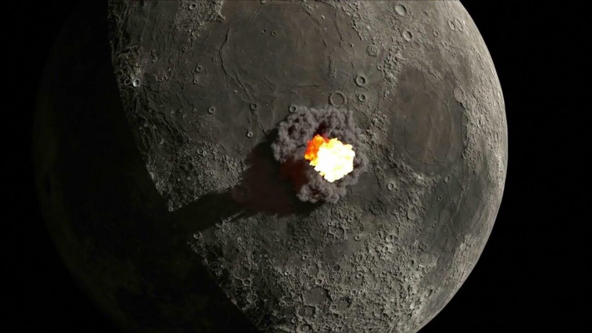 Șansele ca un asteroid să lovească Luna sunt în creștere