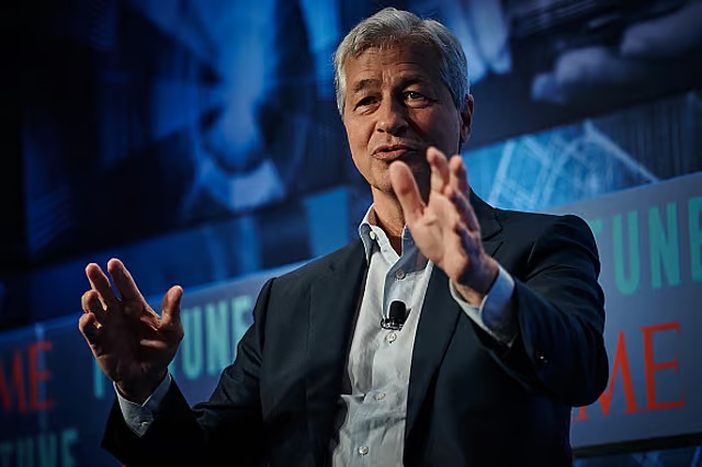 Dimon.jpg Jamie Dimon a declarat că amenințarea pentru SUA nu este China