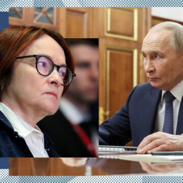 3c9c9b59-39c0-48bd-a910-56ab7c615b79.jpg După 3 ani în care a sfidat „gravitația”, sistemul bancar al Rusiei trăiește conectat la aparate. „Apar fisuri, iluziile nu durează pentru totdeauna”