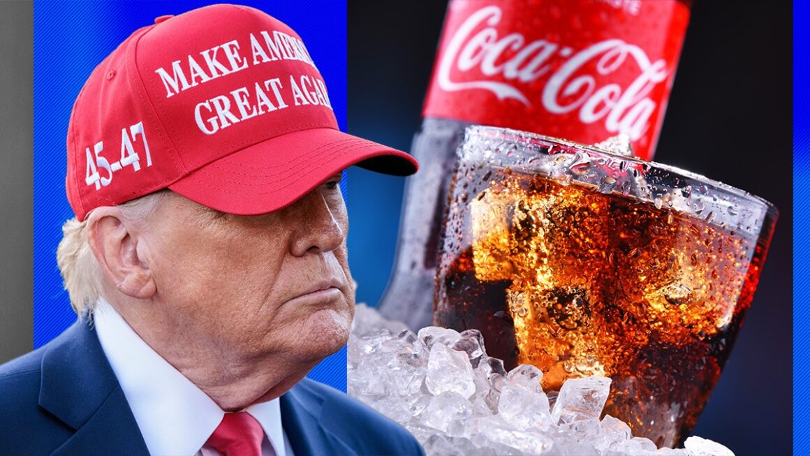 donald-trump.jpg Donald Trump anunță că trestia de zahăr va fi utilizată în fabricarea băuturii Coca-Cola, pentru prima dată din 1974
