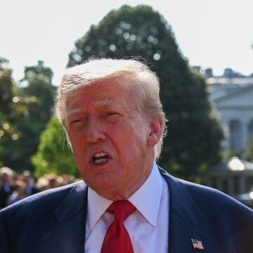 profimedia-1025682810.jpg Trump crede că „nu contează” intenția lui Macron de recunoaștere a statului palestinian /„Nu are importanță”