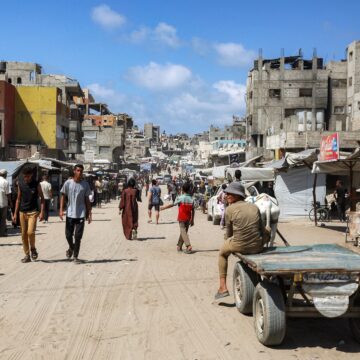 profimedia-1041868270.jpg Hamas analizează planul lui Trump de oprire a războiului din Gaza /Qatarul exprimă rezerve asupra proiectului