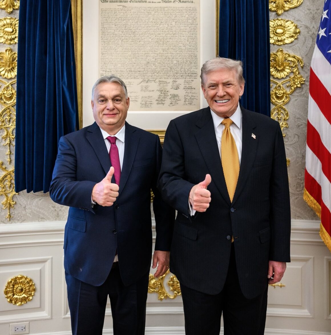 Donald Trump îi face un cadou uriaș lui Viktor Orban și îl scutește de sancțiunile impuse Rusiei