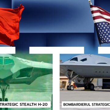 Analiza de 10 | SUA vs. China, faza „stealth”. Bombardierul american B-21 Raider, la concurență cu „aripa zburătoare” chineză H-20. Cine va deține cel mai puternic avion din lume?