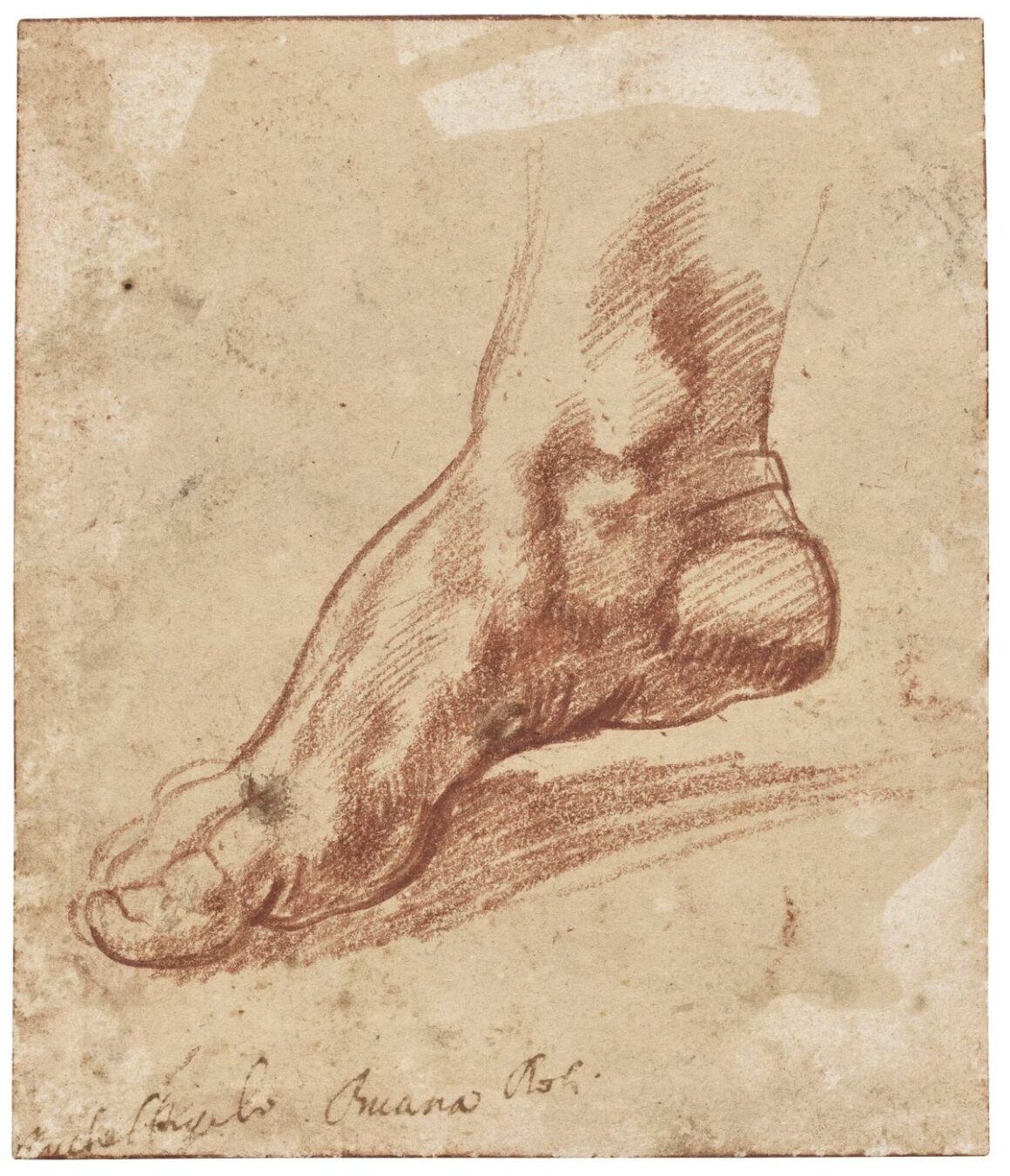 Schița lui Michelangelo, descoperită recent, vândută cu o sumă fabuloasă. Desenul, realizat în pregătirea pictării plafonului din Capela Sixtină