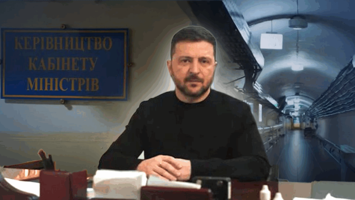 Cum arată buncărul de război al lui Zelenski. Imagini din interiorul locului unde se iau cele mai importante decizii