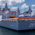 Forțele Navale Române primesc prima navă de luptă aproape nouă, după 40 de ani. România a cumpărat și alte două nave care vor fi realizate la Mangalia, cu 400 milioane de euro