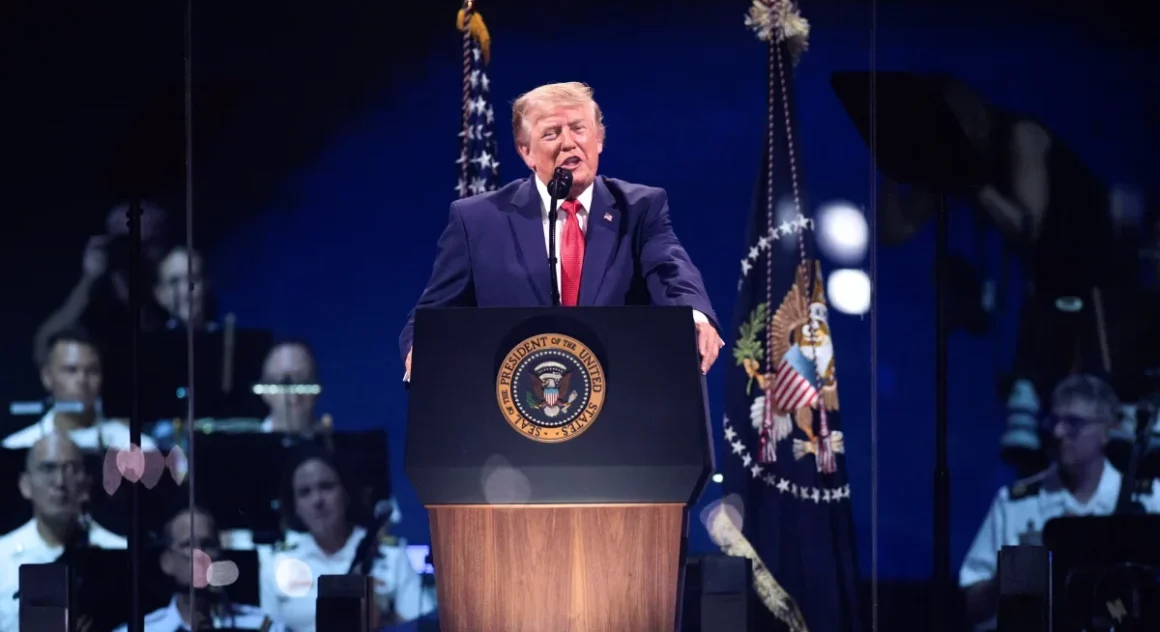 Trump susține un discurs istoric la Memorialul Lincoln, la aniversarea a 250 de ani de la proclamarea Declarației de Independență a SUA