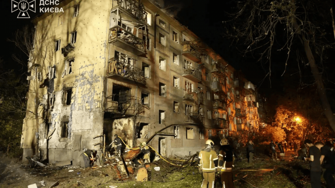 Un nou atac cu rachete balistice a lovit orașul Kiev
