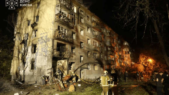 Un nou atac cu rachete balistice a lovit orașul Kiev