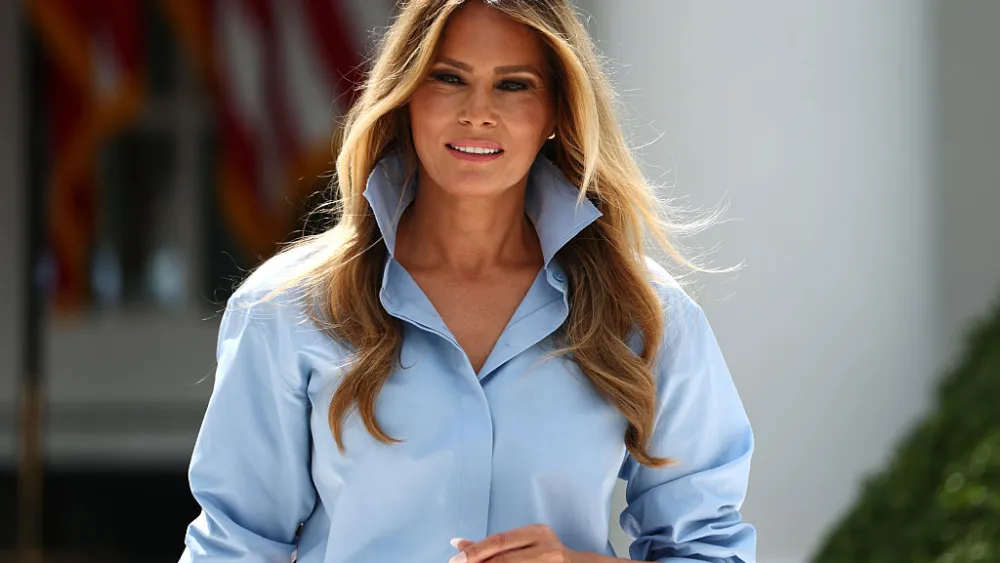 melania-1.webp.webp Melania Trump revine la Casa Albă după o lună de absență