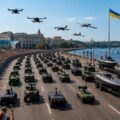 Ucraina a organizat de Ziua Independenţei prima paradă din lume exclusiv cu drone