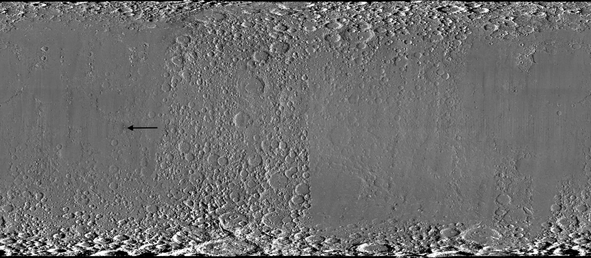 McGetchinStretchedTemporalRatio.png Un cercetător NASA a descoperit craterul McGetchin
